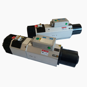 motor de husillo 24000r/min Refrigeración por aire cuadrada / 9kw Iso30 Cambio automático de herramientas